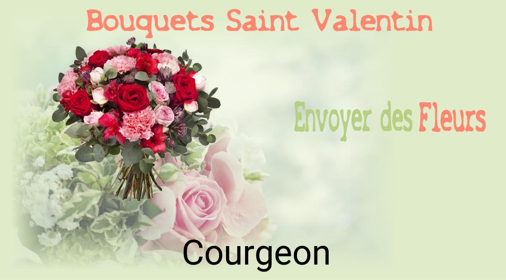 Roses de Saint-Valentin livrées à Courgeon